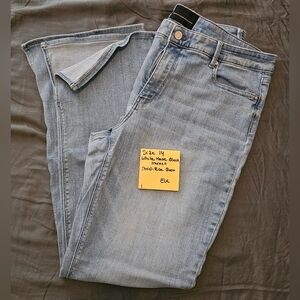 White House Black Market Light Blue Boot Cut Jeans